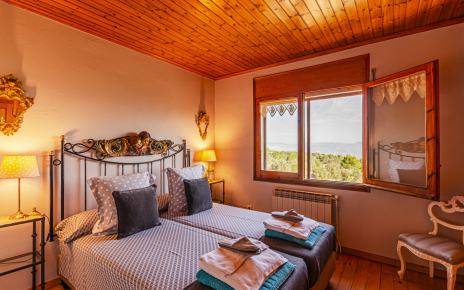 Bedroom 3 - Lovely views, windows have mosquito nets