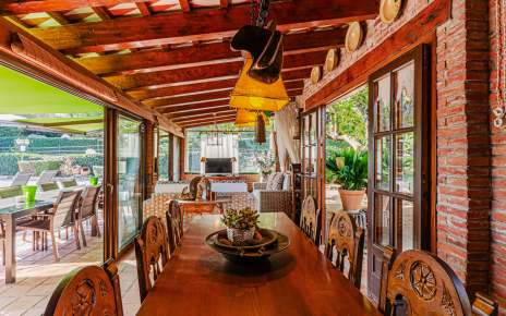 A favourite space for meals with family and friends