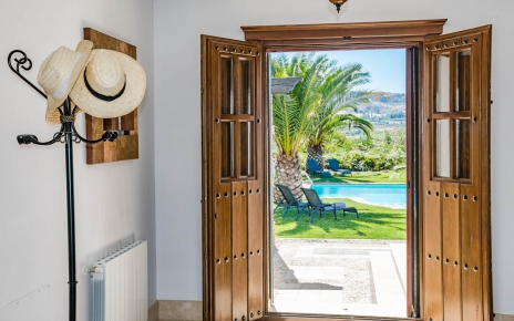 The pool in on the southside