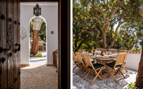 Main entrance and terrace