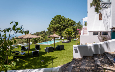 Steps to parking area