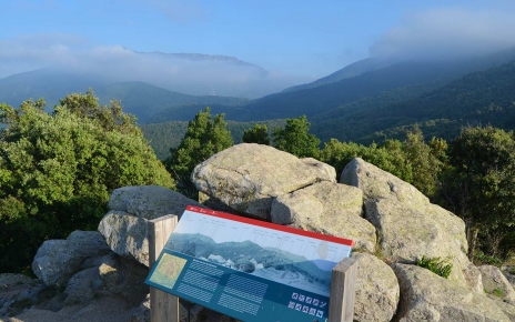 Un paseo local por las montañas del Montseny