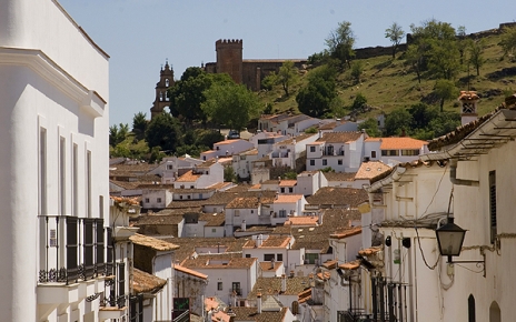 Aracena town, west from Seville