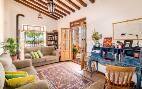 Una de las salas de estar de la planta baja