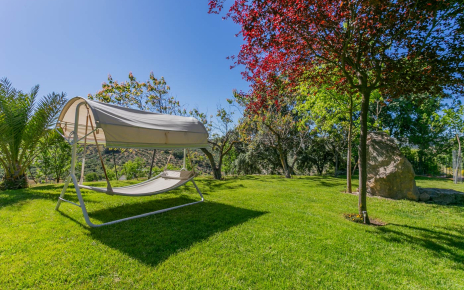 Muebles en el jardín