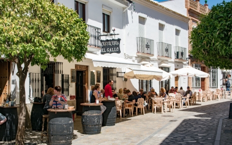 Go to local villages for a drink and tapa