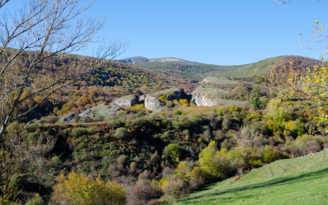 Vistas hacia el oeste desde la casa