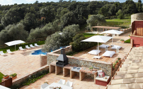 Zonas exteriores vistas desde la terraza del primer piso