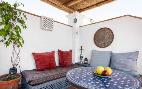 Terraza mirador con zona de chill out