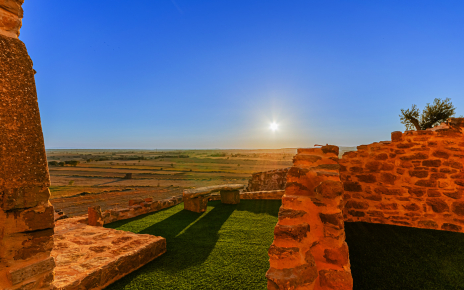 Vistas desde los jardines