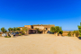 Large parking area for main house and annexe