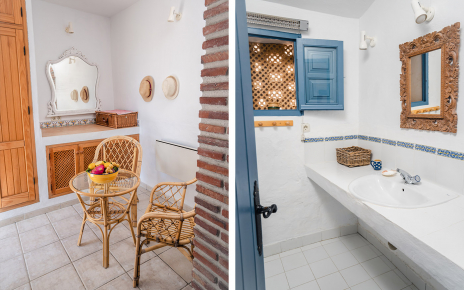 Habitación planta superior tiene baño