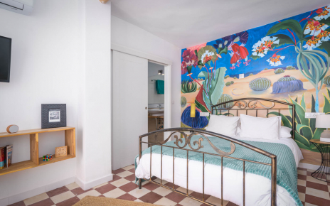 Double bedded room with en suite facilities