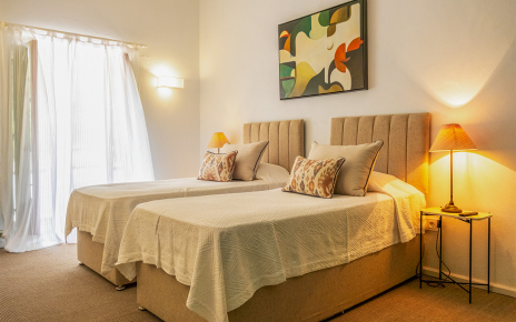 Another bedroom with private terrace