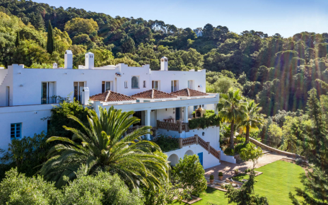 Back terraces and gardens