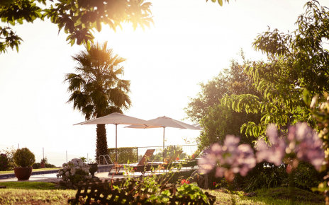 The property is remarkably special in the afternoon