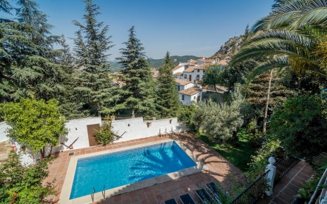 Pool area from main terrace