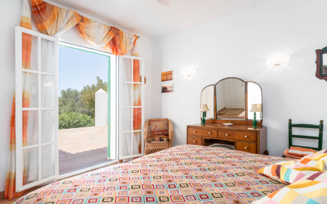 Bedroom with direct access to patio