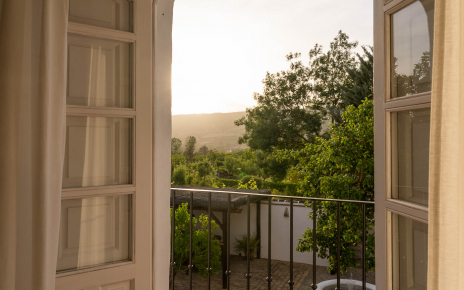 Bedrooms with Juliette balconies