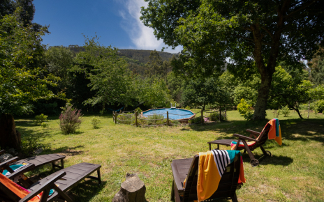 Extensive back gardens