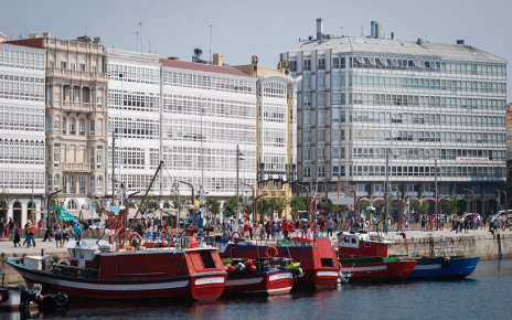 The historic city of La Coruña is also striking distance
