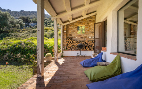 Entrada principal a la casa