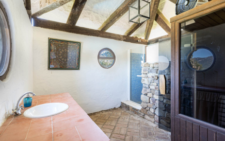 Baño de la piscina y sauna