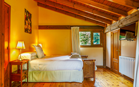 Master bedroom with own living area and terrace