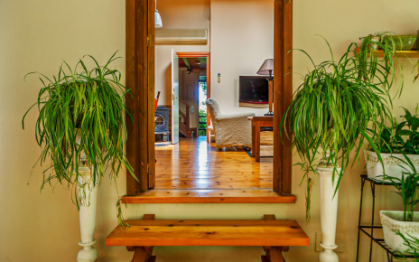 Access to the house (living area) via conservatory