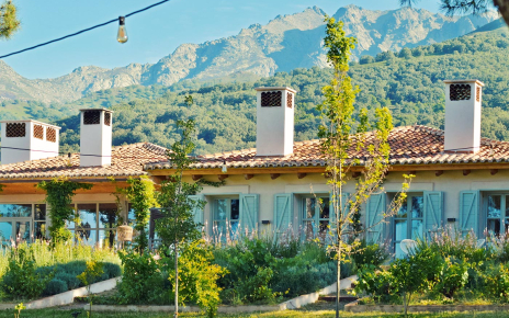 El enclave con el pico Almanzor