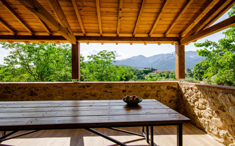 Views from barbecue area