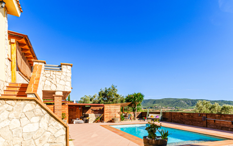 Pool area can be accessed from first-floor terrace