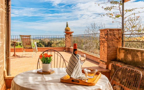 Desde cocina principal (primera planta) se accede a esta terraza