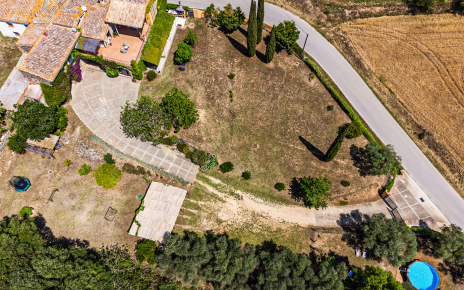 Tu masía a vista de pájaro