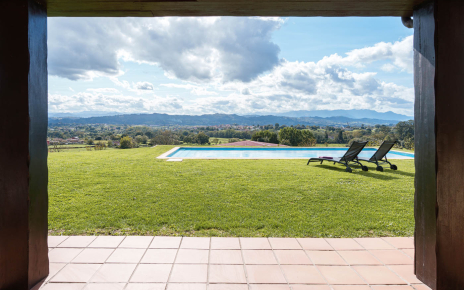 Vista desde el comedor (interior)