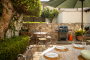 Patio con barbacoa