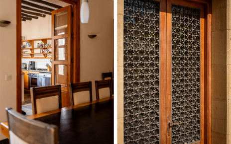 Comedor principal y cocina