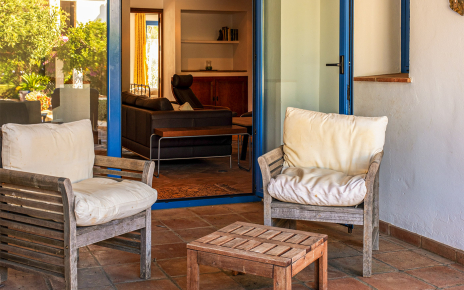 Terraza junto a salón 