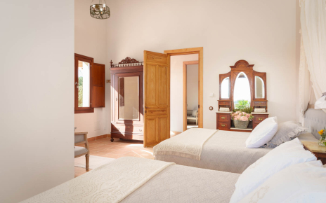 Bedroom 2 with period furniture