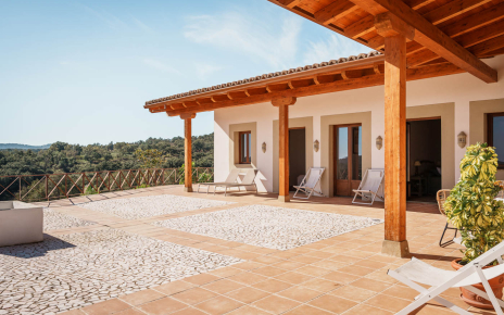 Bedrooms with access to patio