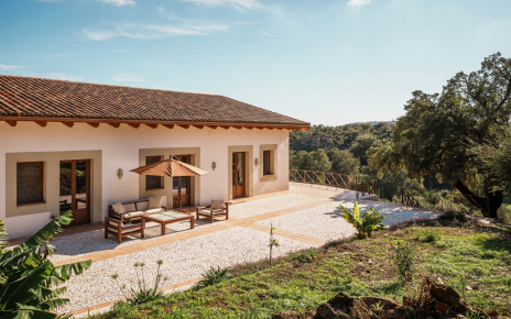 West terrace with chill-out area