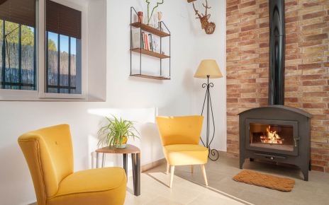 Un rincón del salón