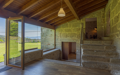 Large windows on mid level