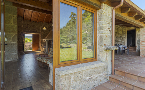 Easy access to gardens and porch