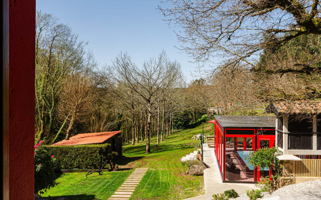 Vistas de la finca desde la planta alta