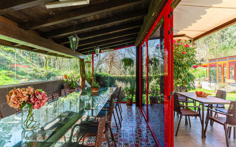 Disfruta de la barbacoa en interior o exterior