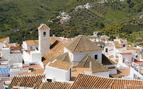 Frigiliana village very near the coast