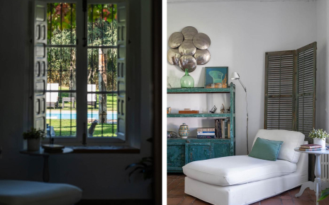 Living area in main house