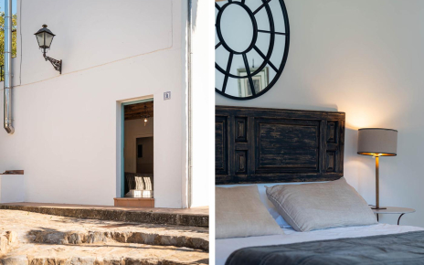 Each suite in the annexe has exterior access