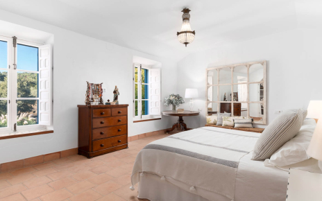 Master bedroom on first floor